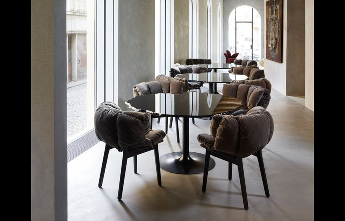 Egeo nero EGE020 tavolo