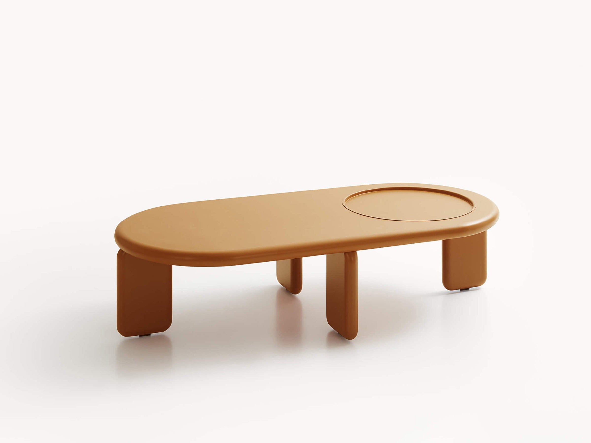 Orion tavolino Ø120 laccato opaco