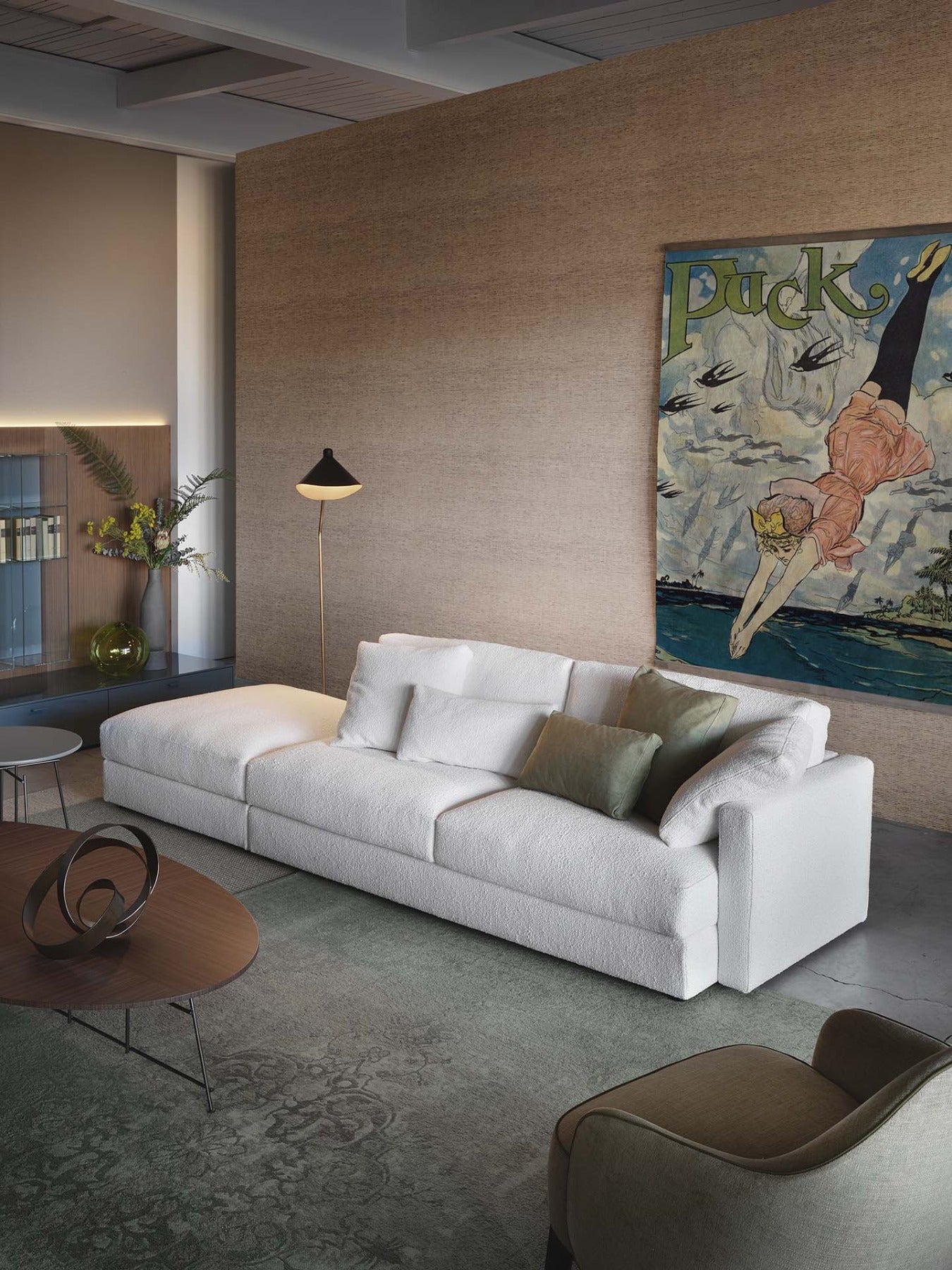 Glee divano L.200 tessuto DA