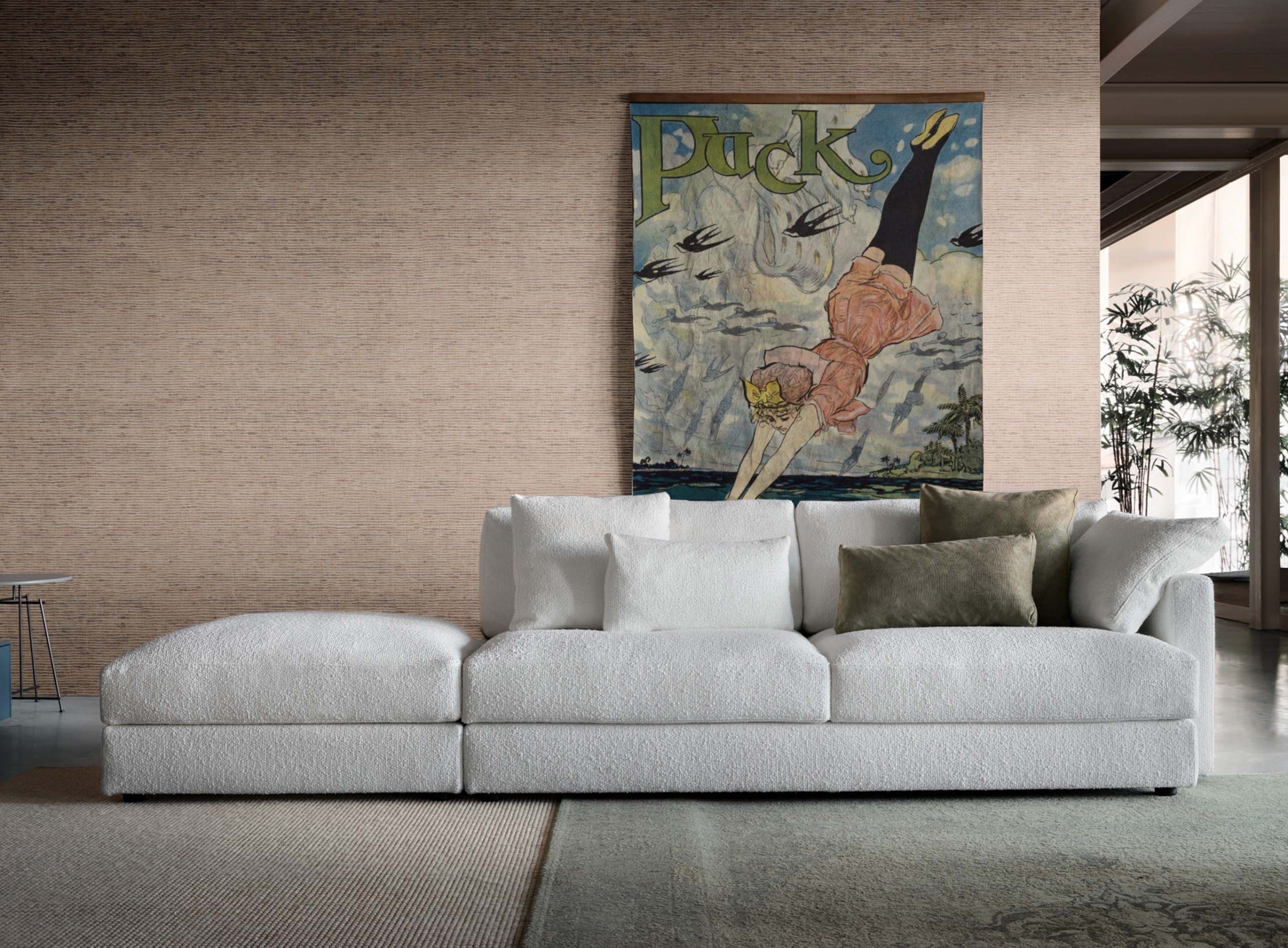 Glee divano L.200 tessuto DA