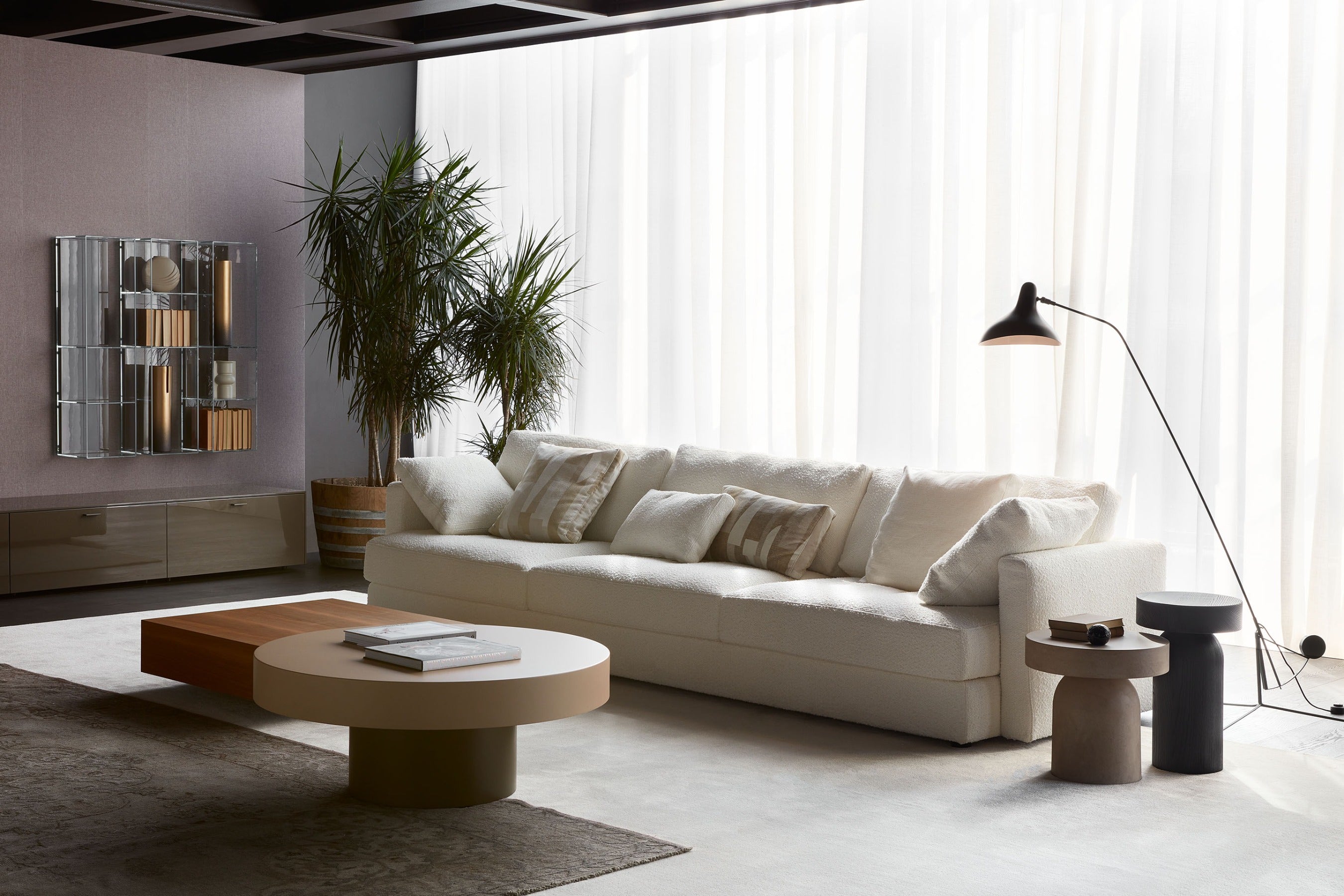 Glee divano L.200 tessuto DA