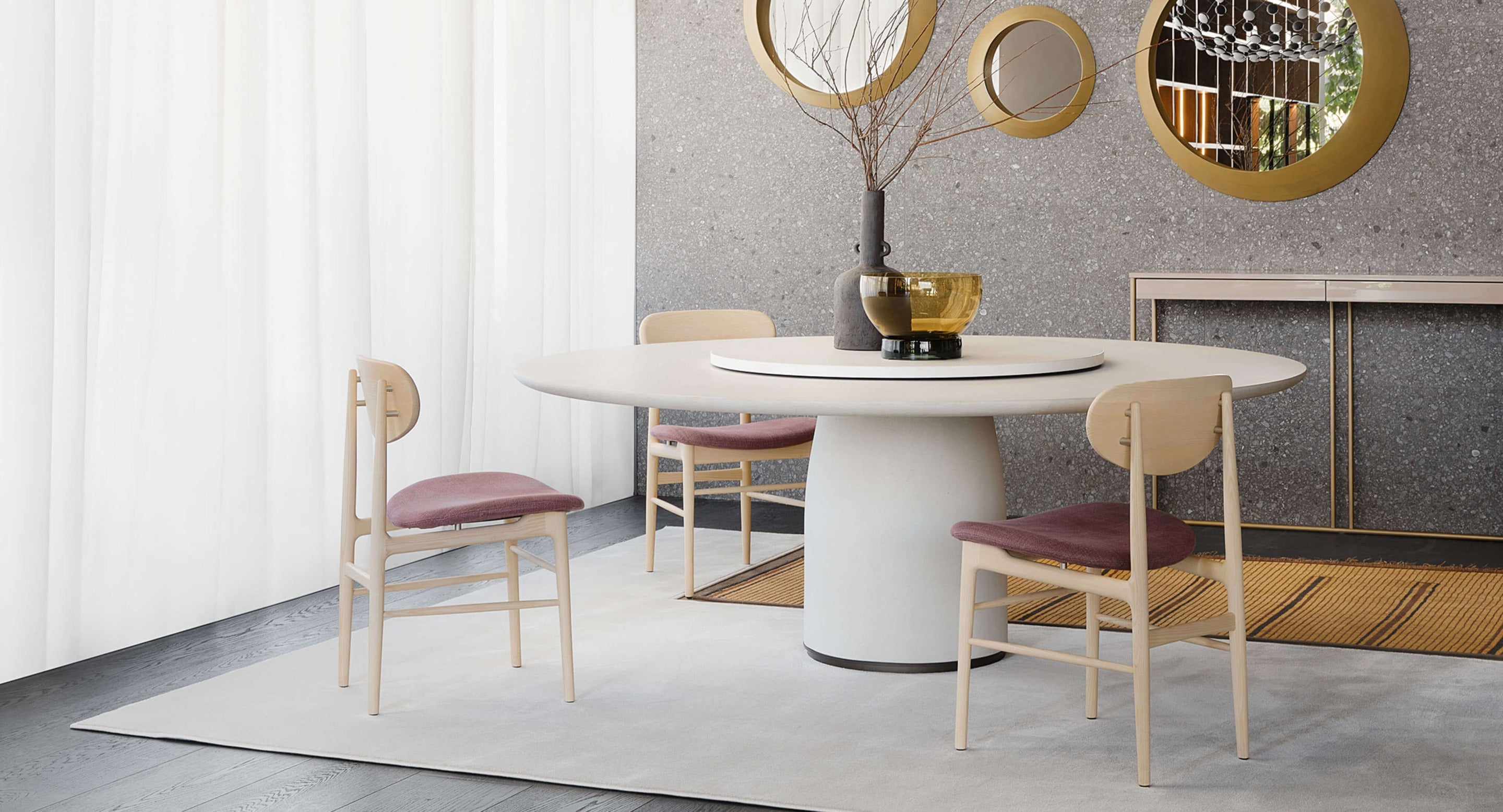 Fred sedia tessuto DA