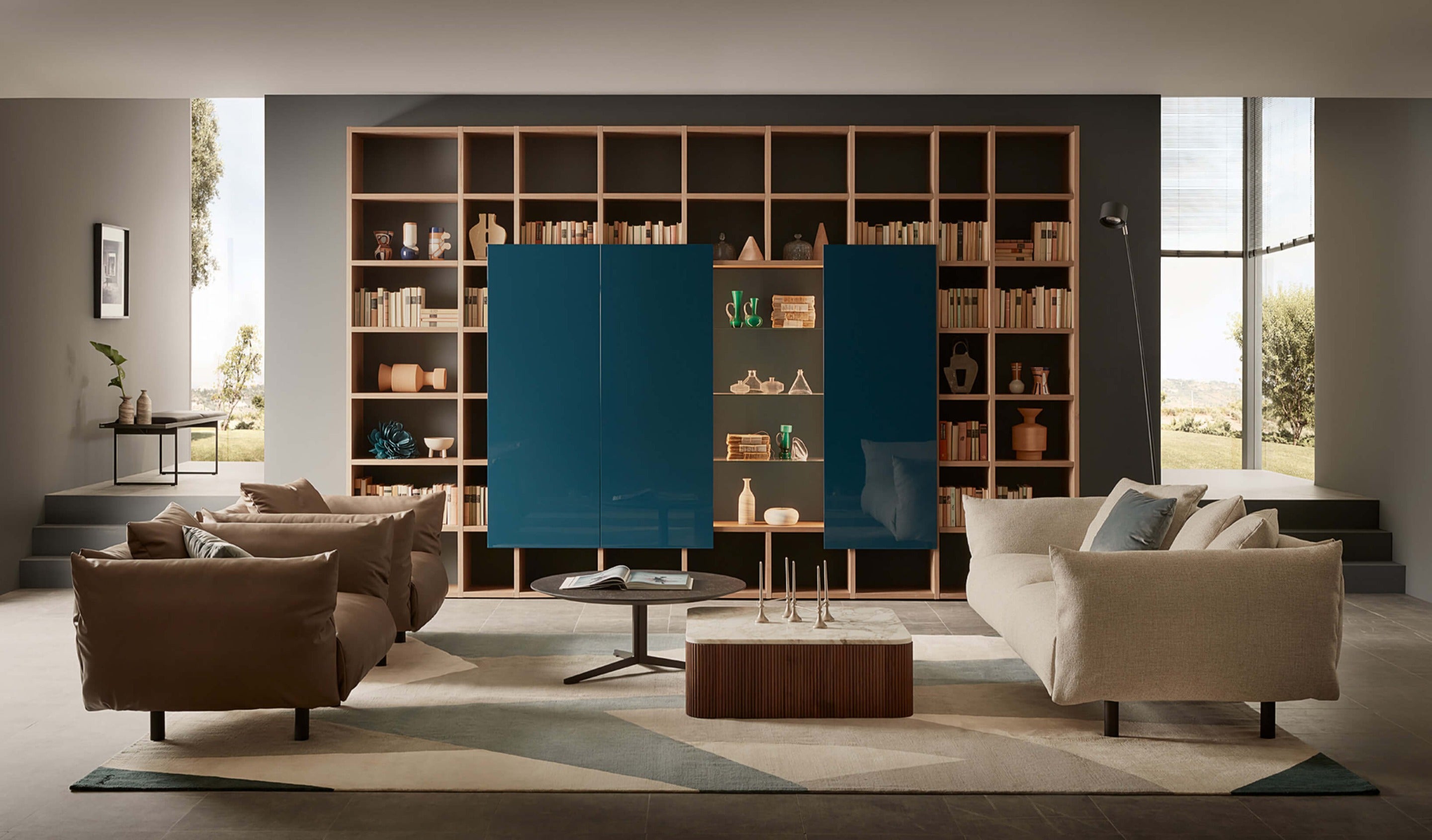 Soffio divano pelle basic