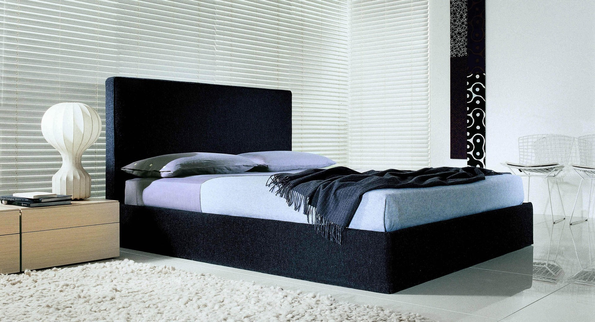 Semillon letto con contenitore pelle sintetica