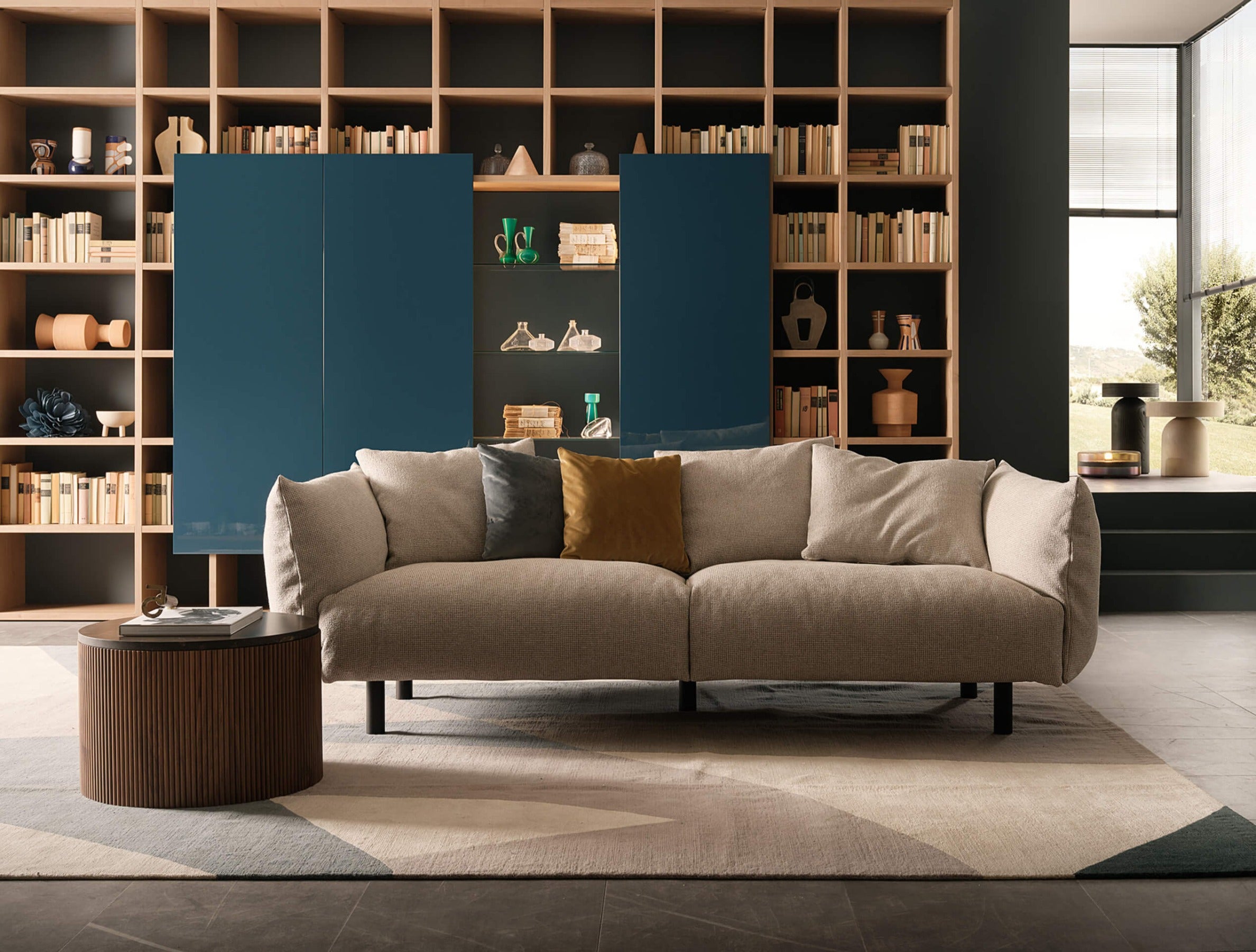 Soffio divano pelle basic