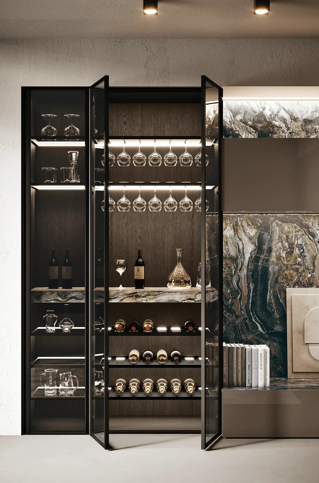 Bluna Laccato Lucido living