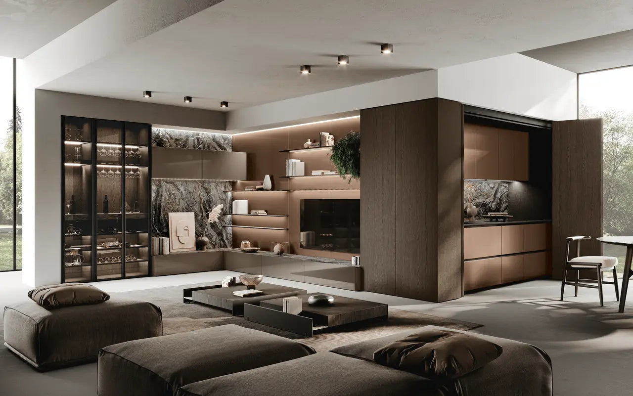 Bluna Laccato Lucido living