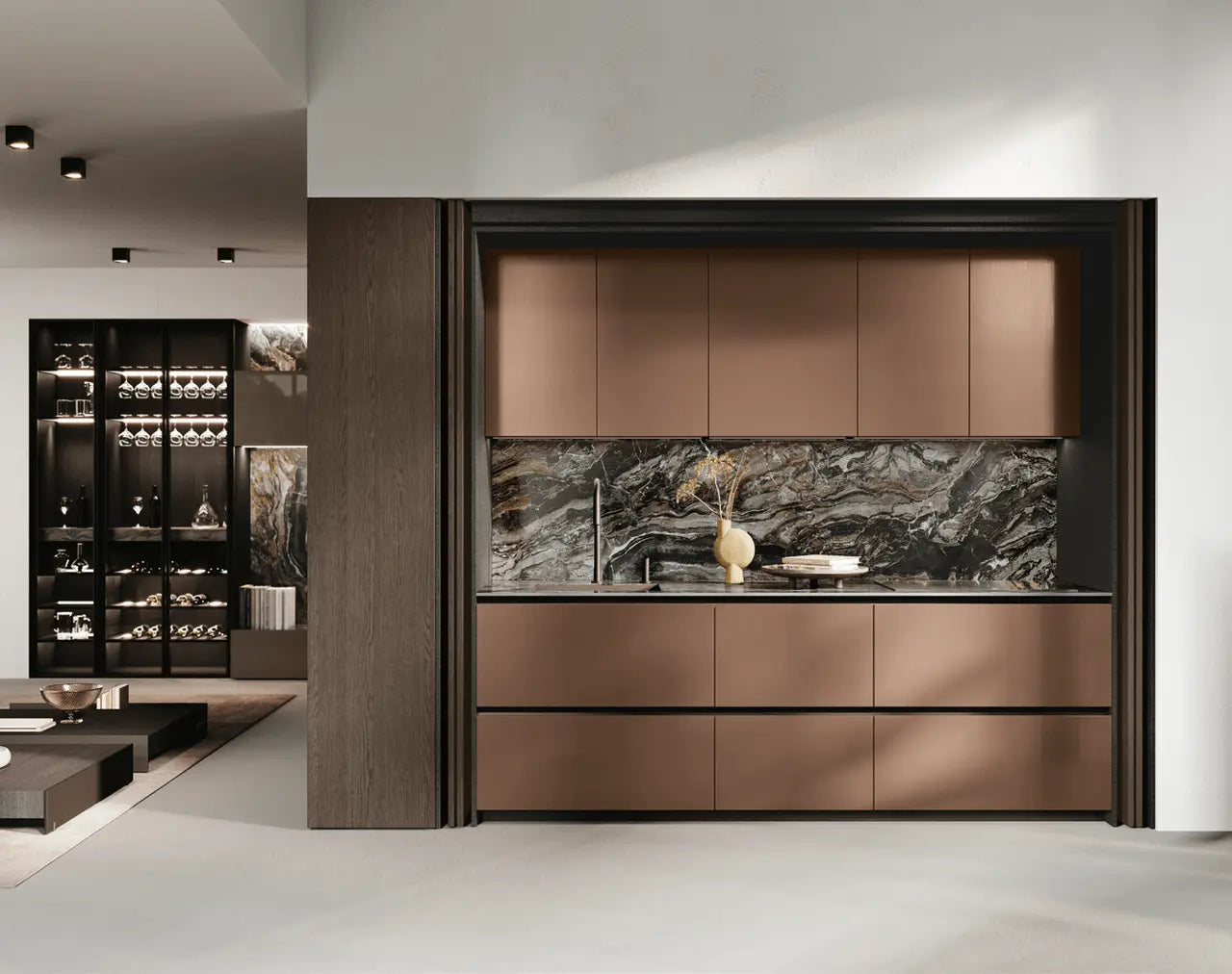 Bluna Laccato Lucido living