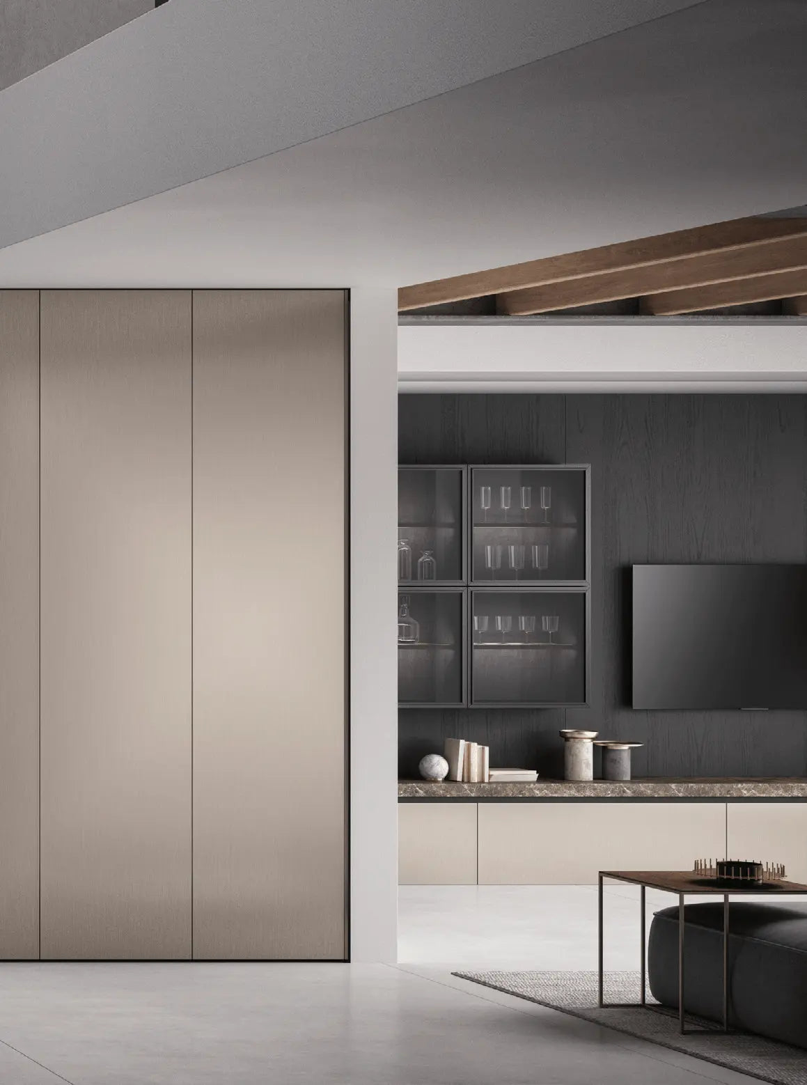 Bluna Tech Champagne living