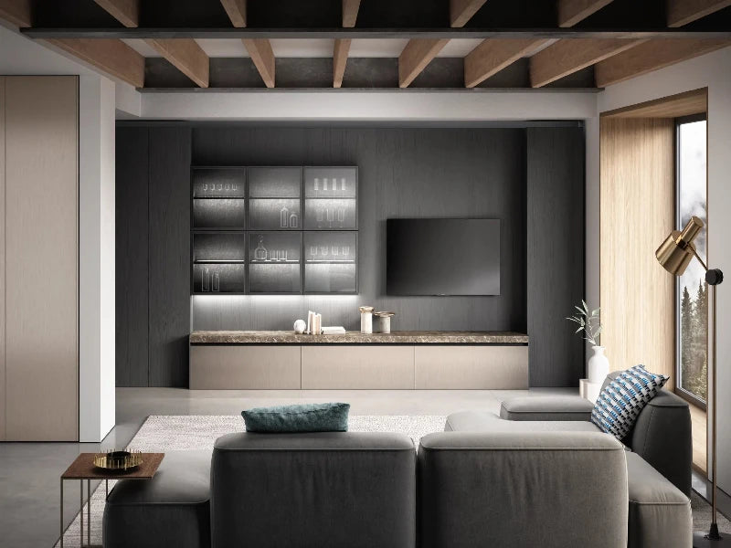 Bluna Tech Champagne living