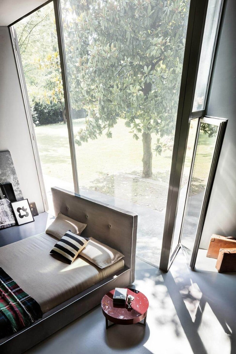 Madama letto con contenitore tessuto DA