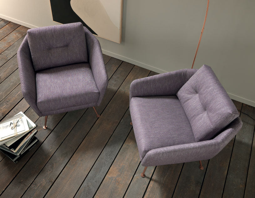 Duke poltroncina tessuto top
