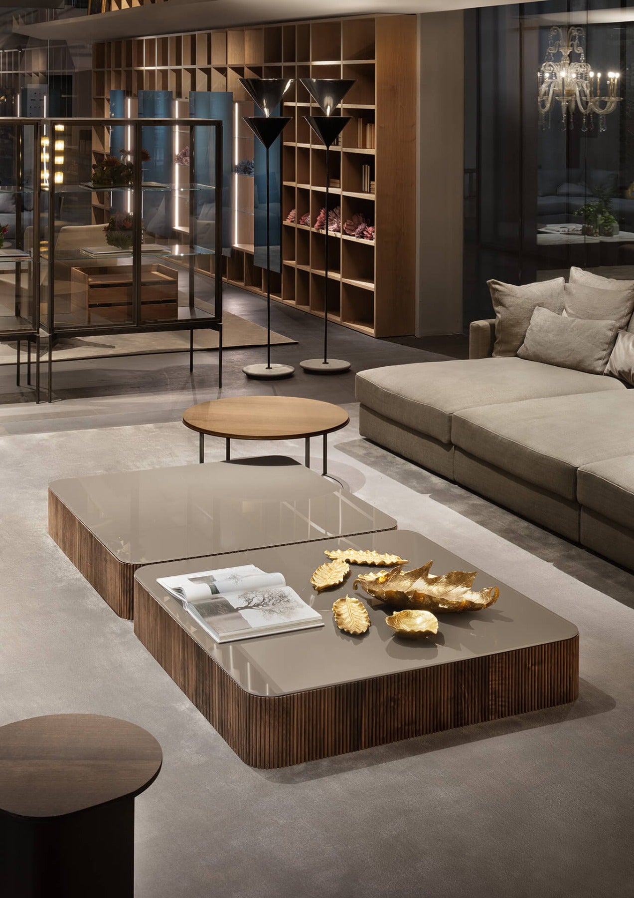 Drum tavolino piano marmo