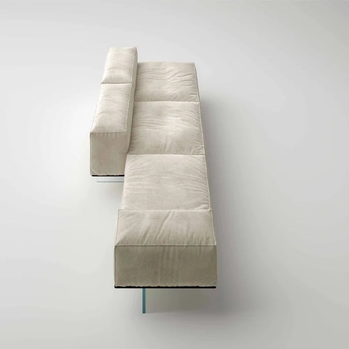 Soft glass divano