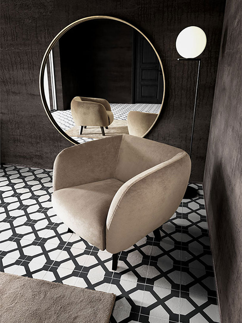 Claude poltroncina e divanetto tessuto top