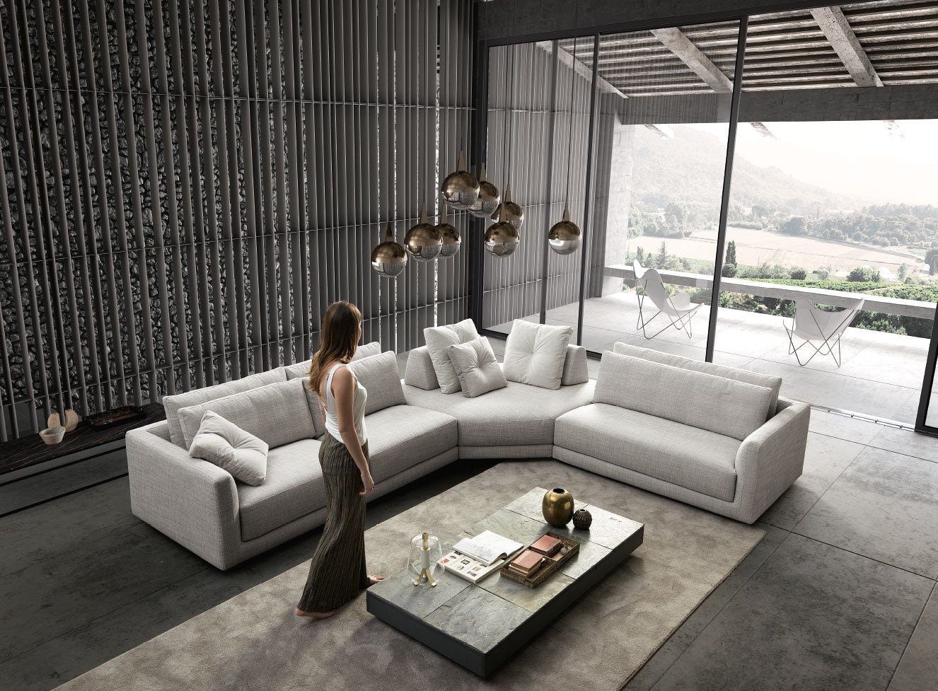 Alexander divano tessuto top