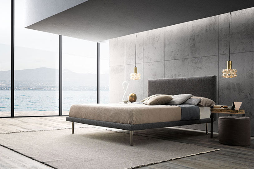 Essential letto pelle aida