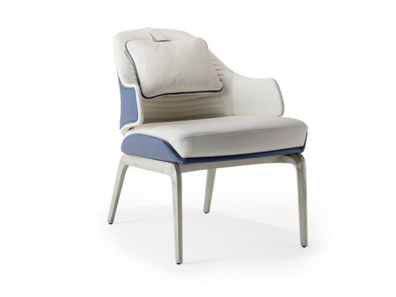 Vela poltroncina pelle nabuk