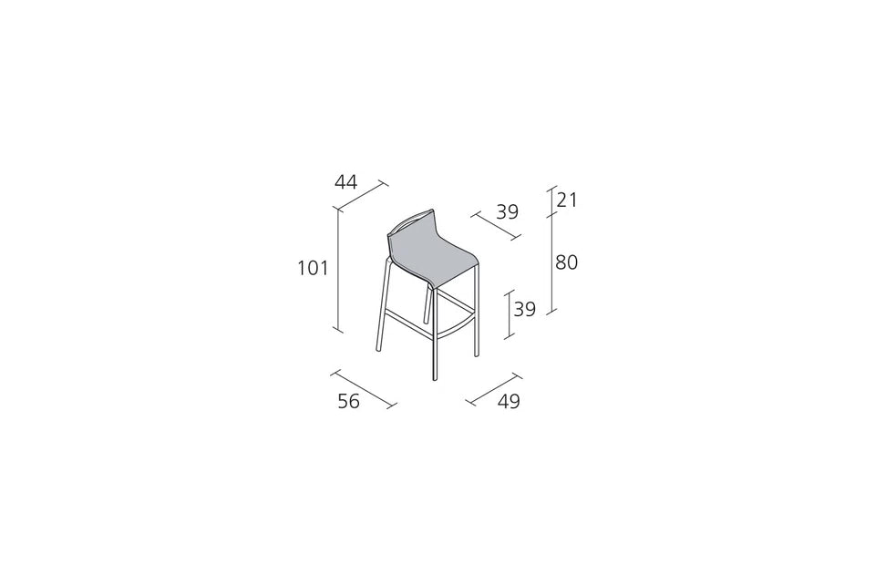 Frame High Stool sgabello