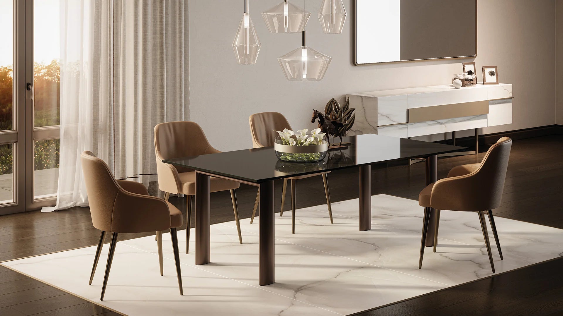 Policleto tavolo allungabile