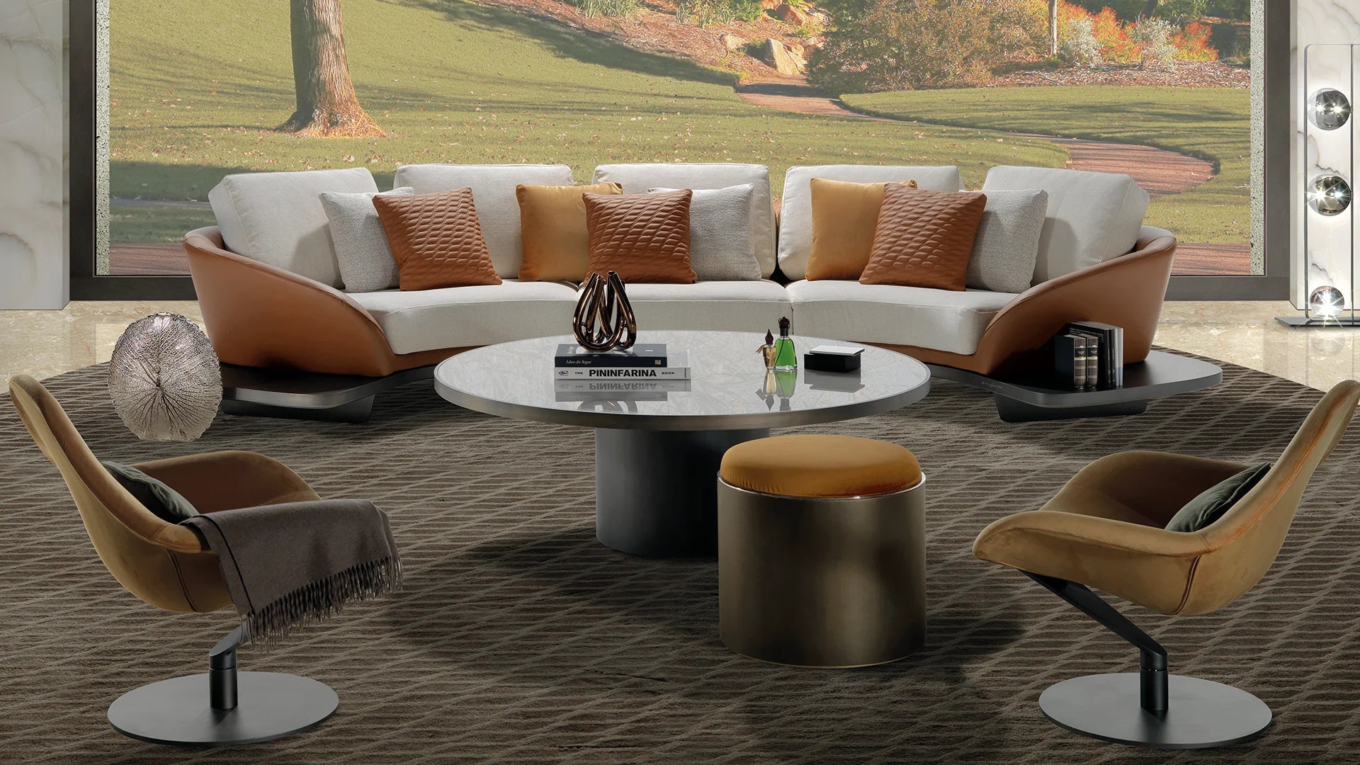 Segno Sofa Wood divano