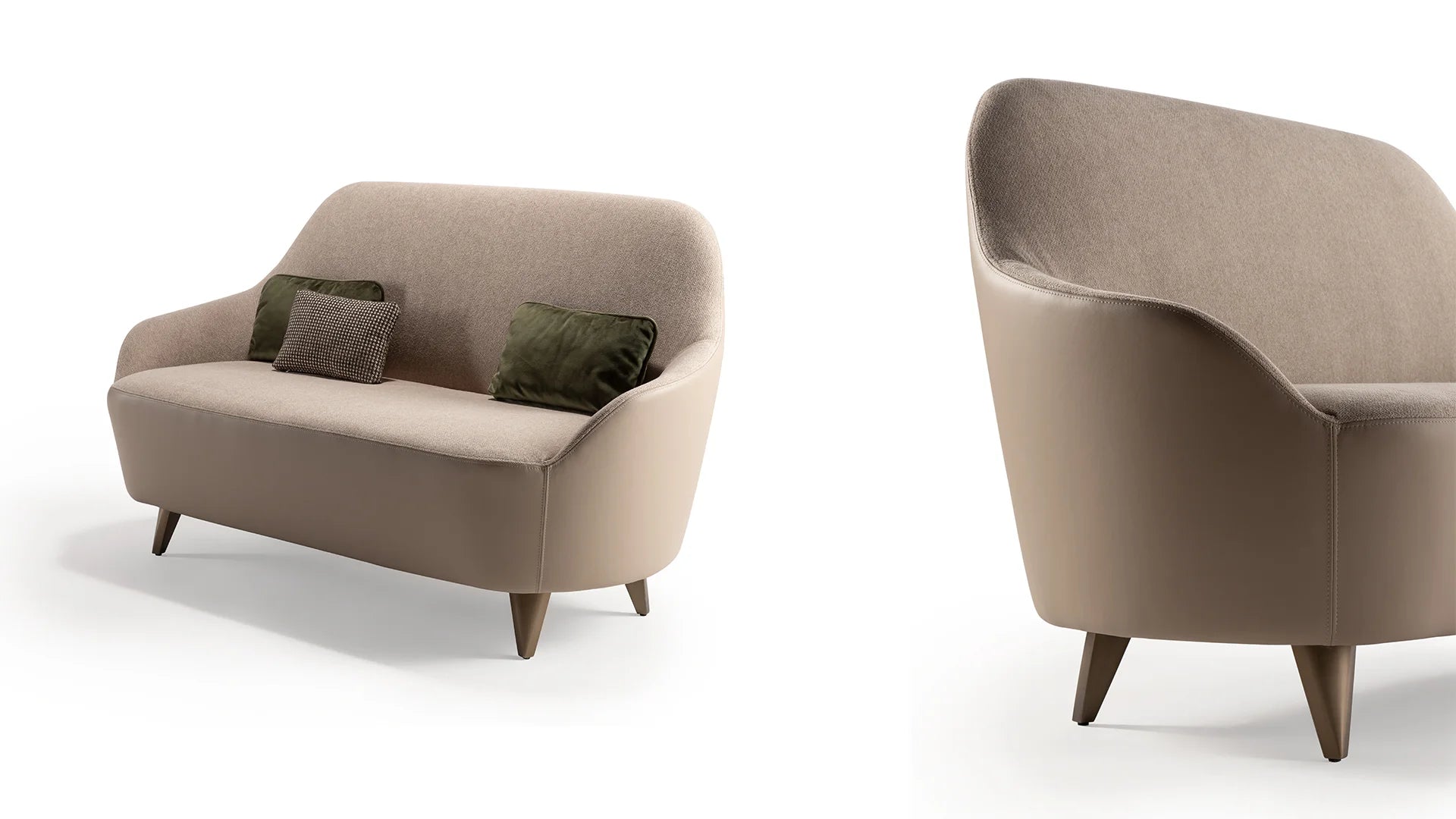 Nuvola Lounge divano tessuto super