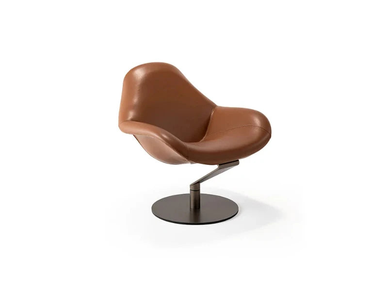 Zenith poltrona pelle nabuk