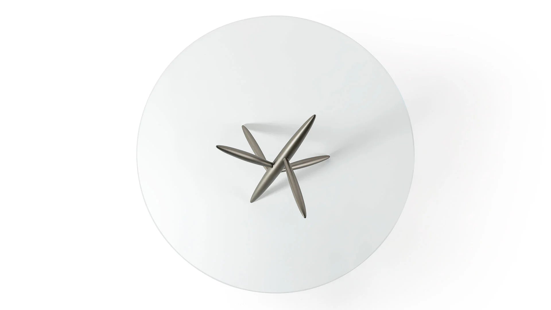 Pitto 72 tavolo piano vetro