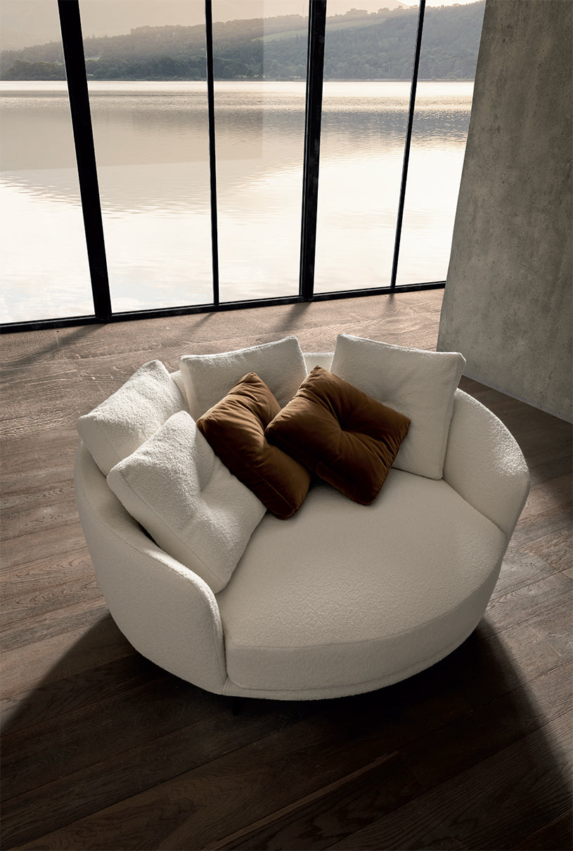 Ethos poltrona pelle rustik nabuk