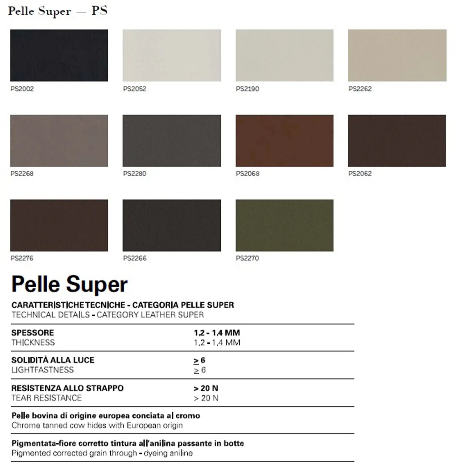 Maddix poltrona (pelle super)