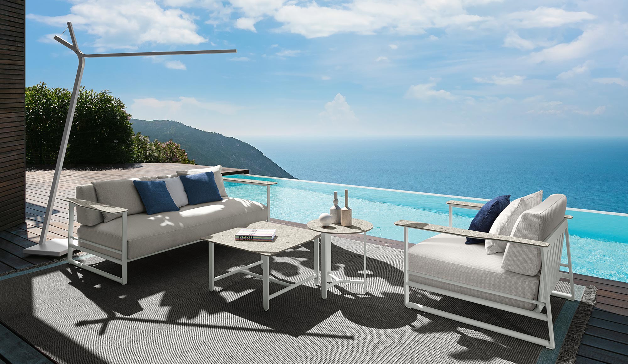 Cleosoft//Alu lampada outdoor