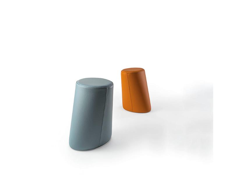 Smurph pouf pelle naturale