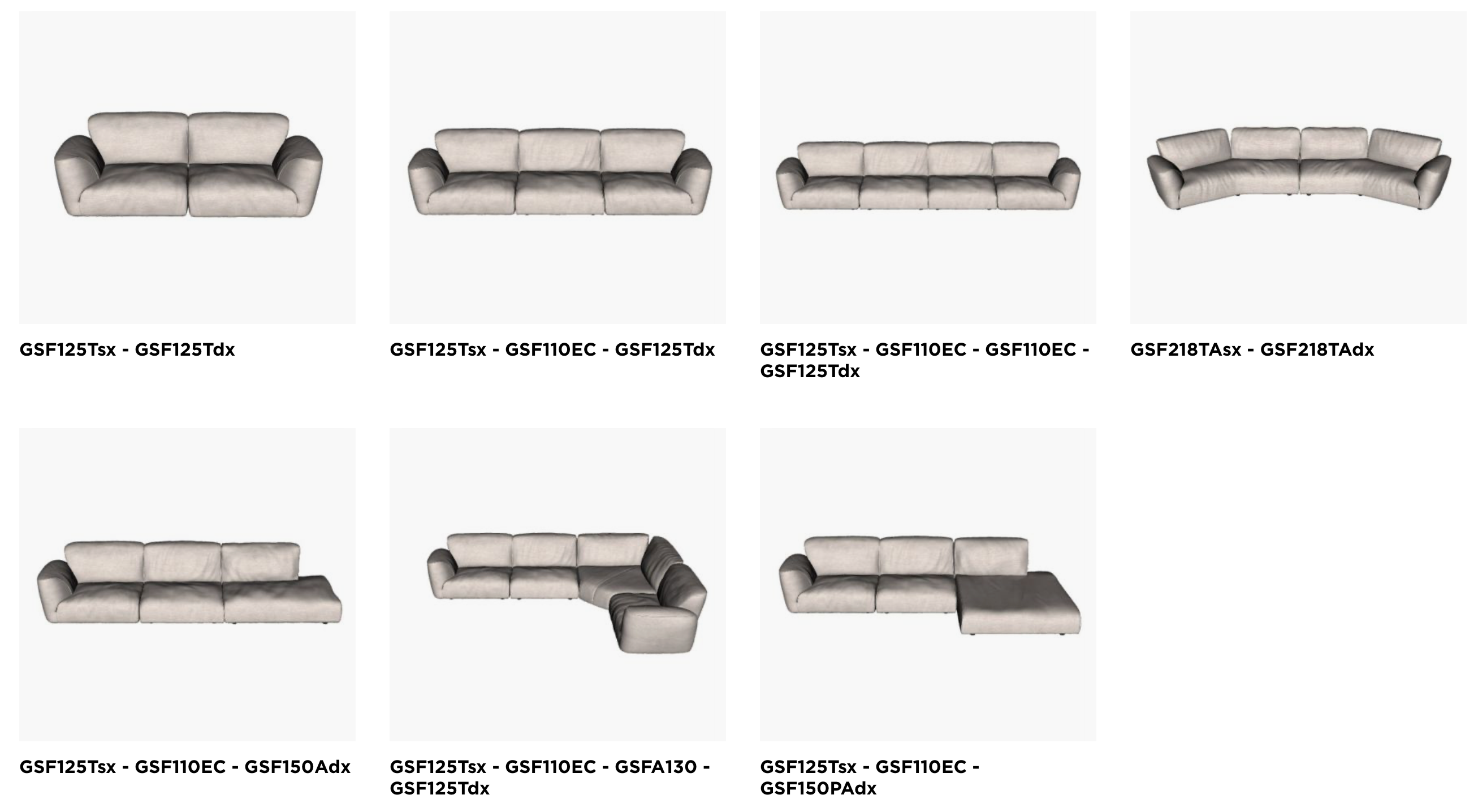 Grande Soffice divano modulare