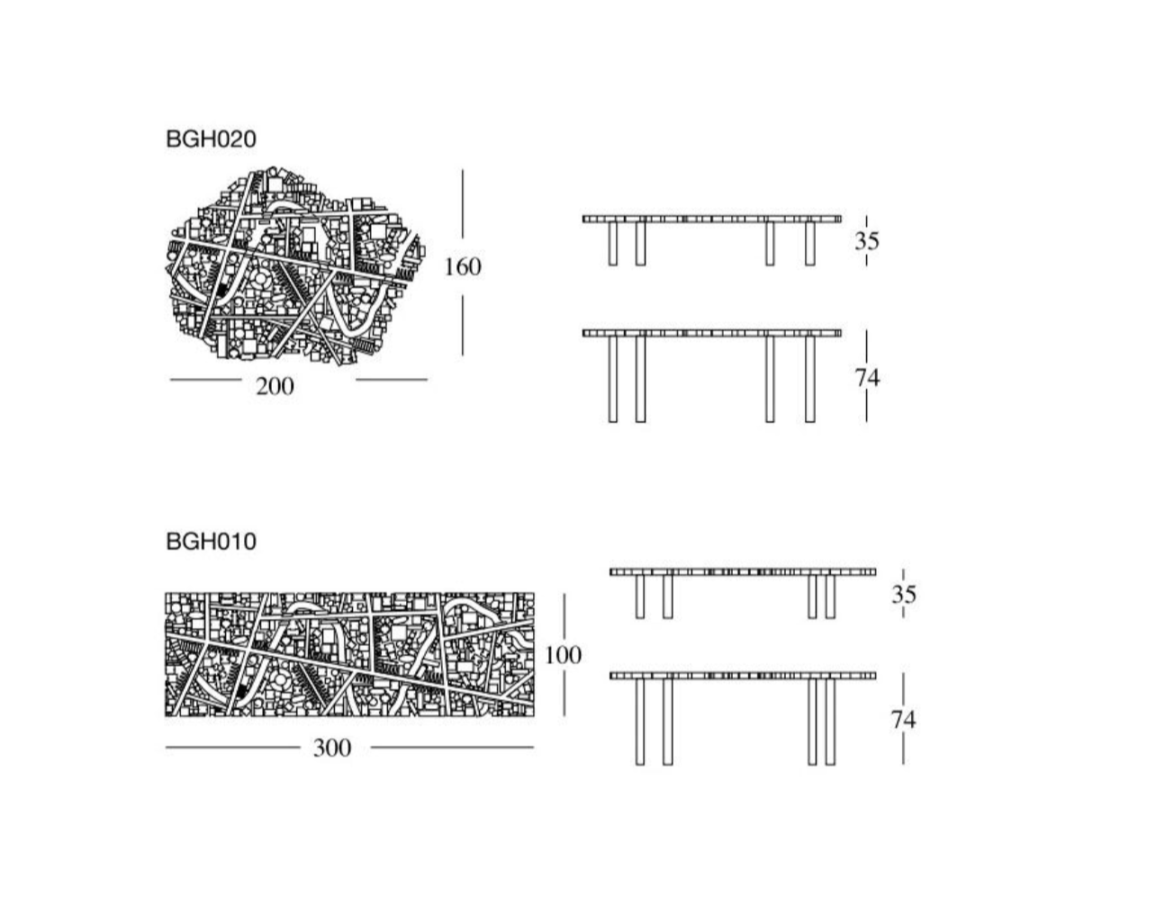 Baghdad tavolino tavolo