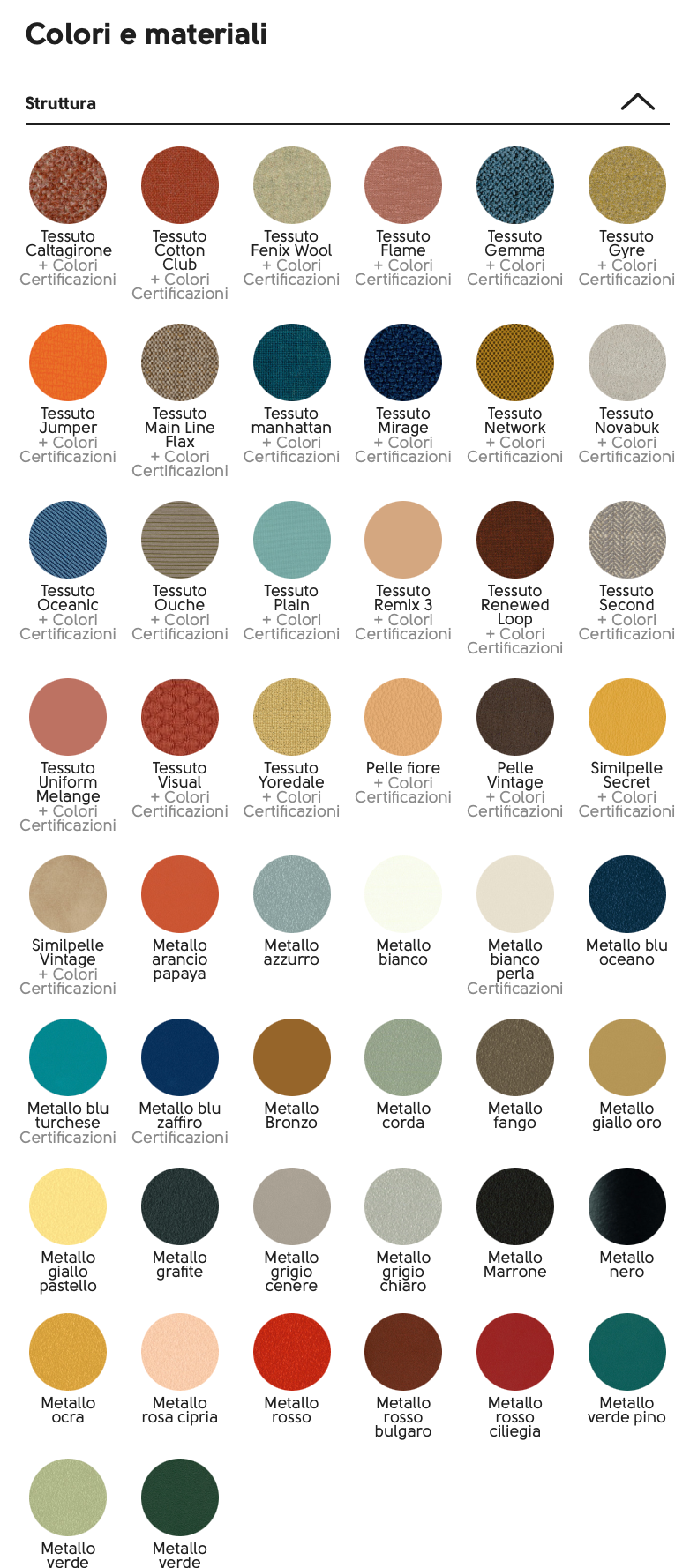 Coffee table Bloom H40 tavolino