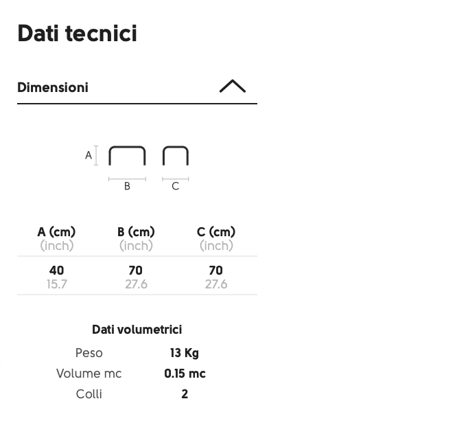 Coffee table Bloom H40 tavolino