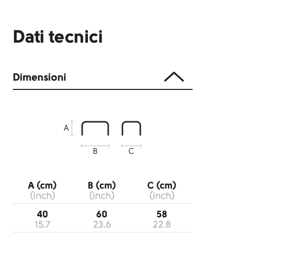 P47 CT-L Coffe Table tavolino