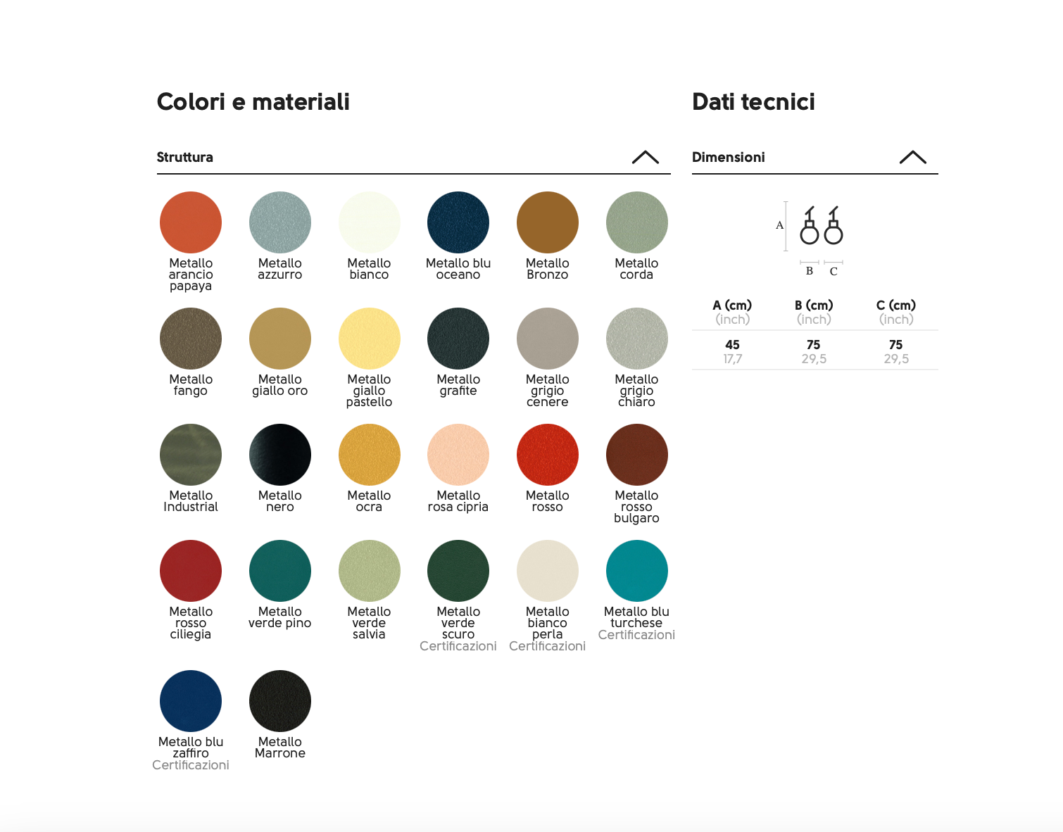 Bolle Sospensione L lampada