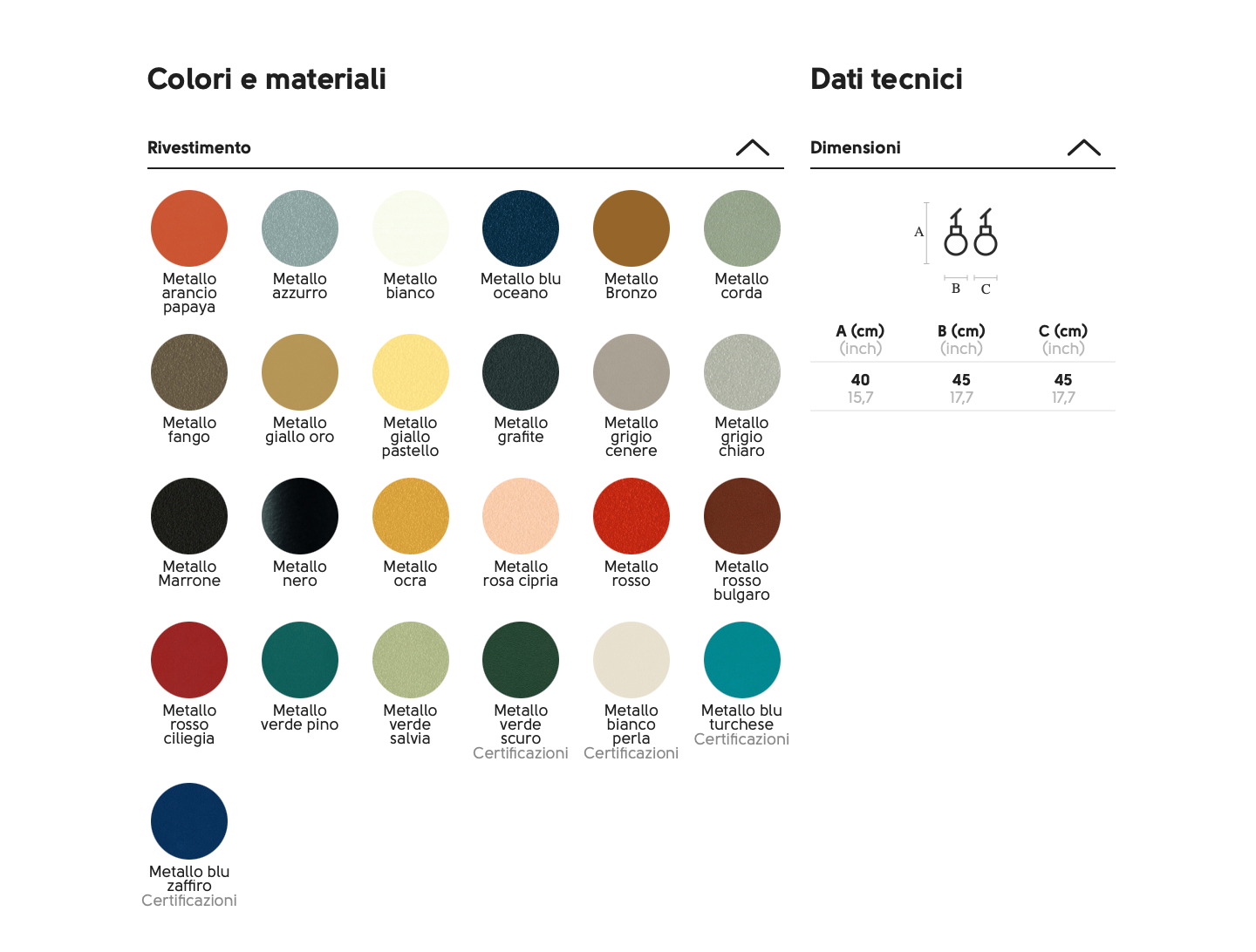 Bolle Sospensione S lampada