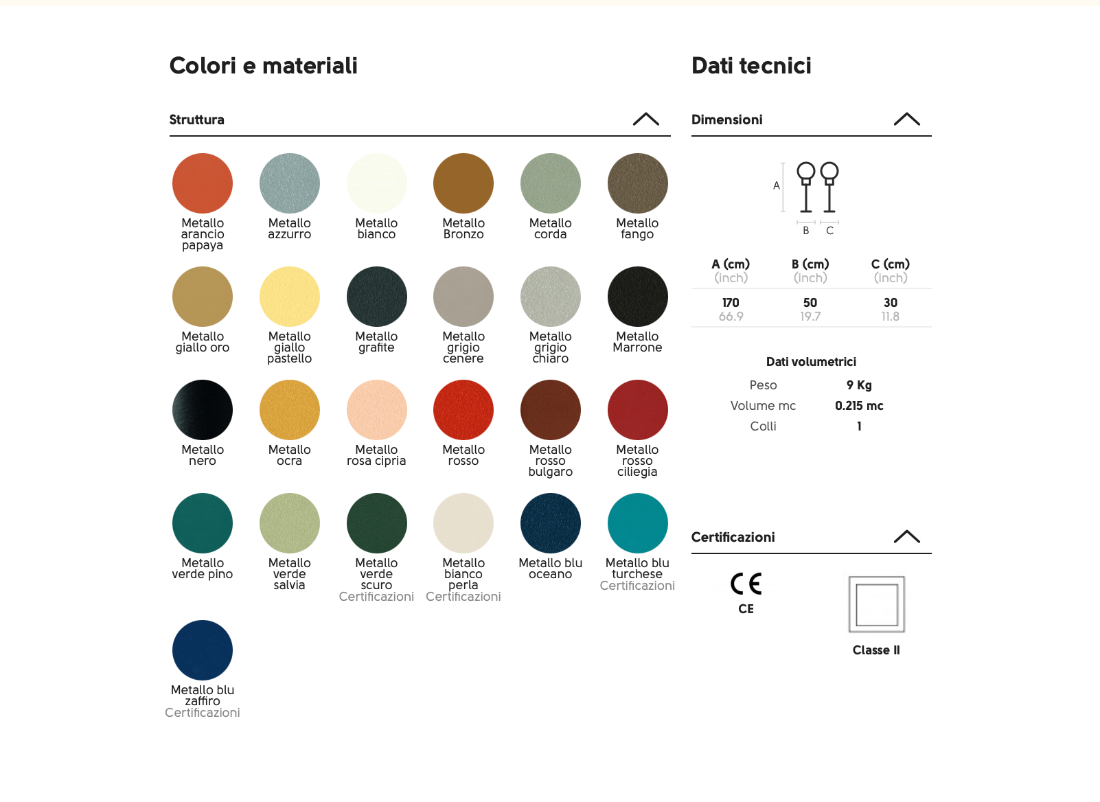 Charlotte Terra lampada