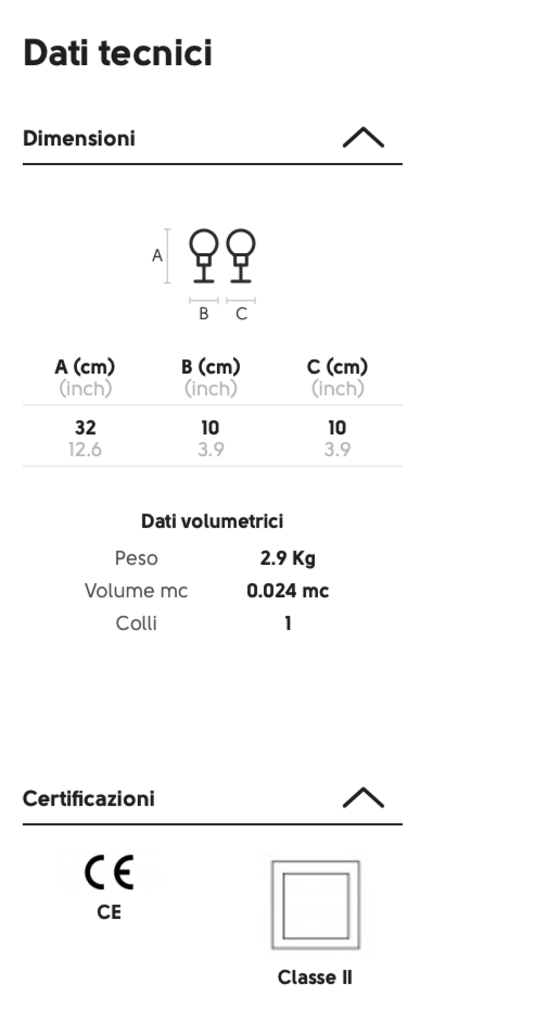 Suspense Tavolo lampada