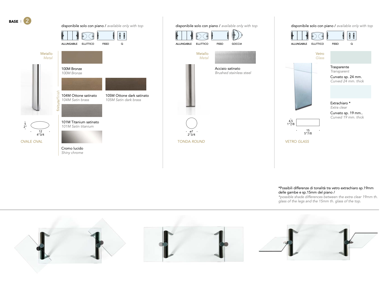 Policleto tavolo allungabile