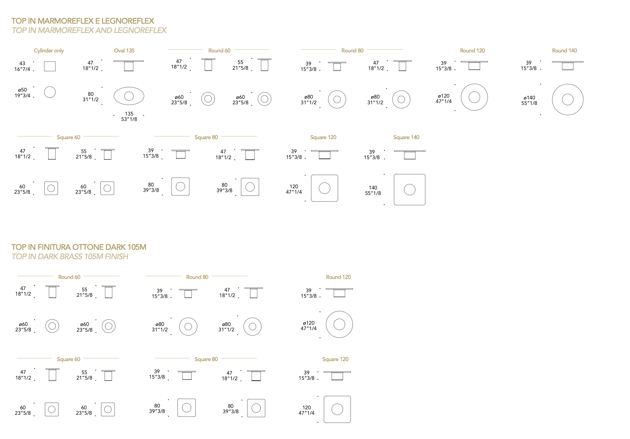 Tau 40 Steel tavolino cover top legnoreflex