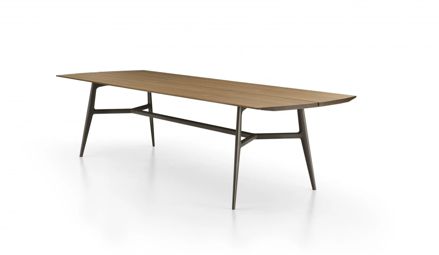 Francis tavolo piano diviso in legno