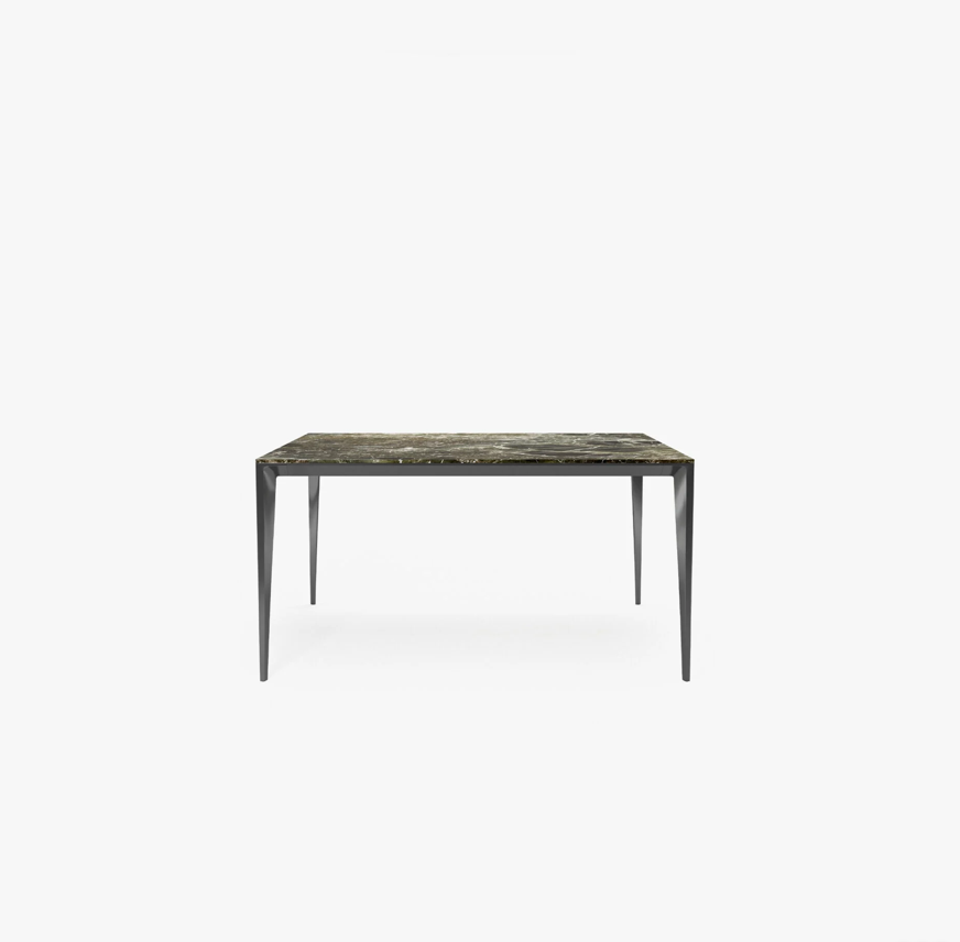 Long Island tavolo allungabile piano vetro laccato diamante