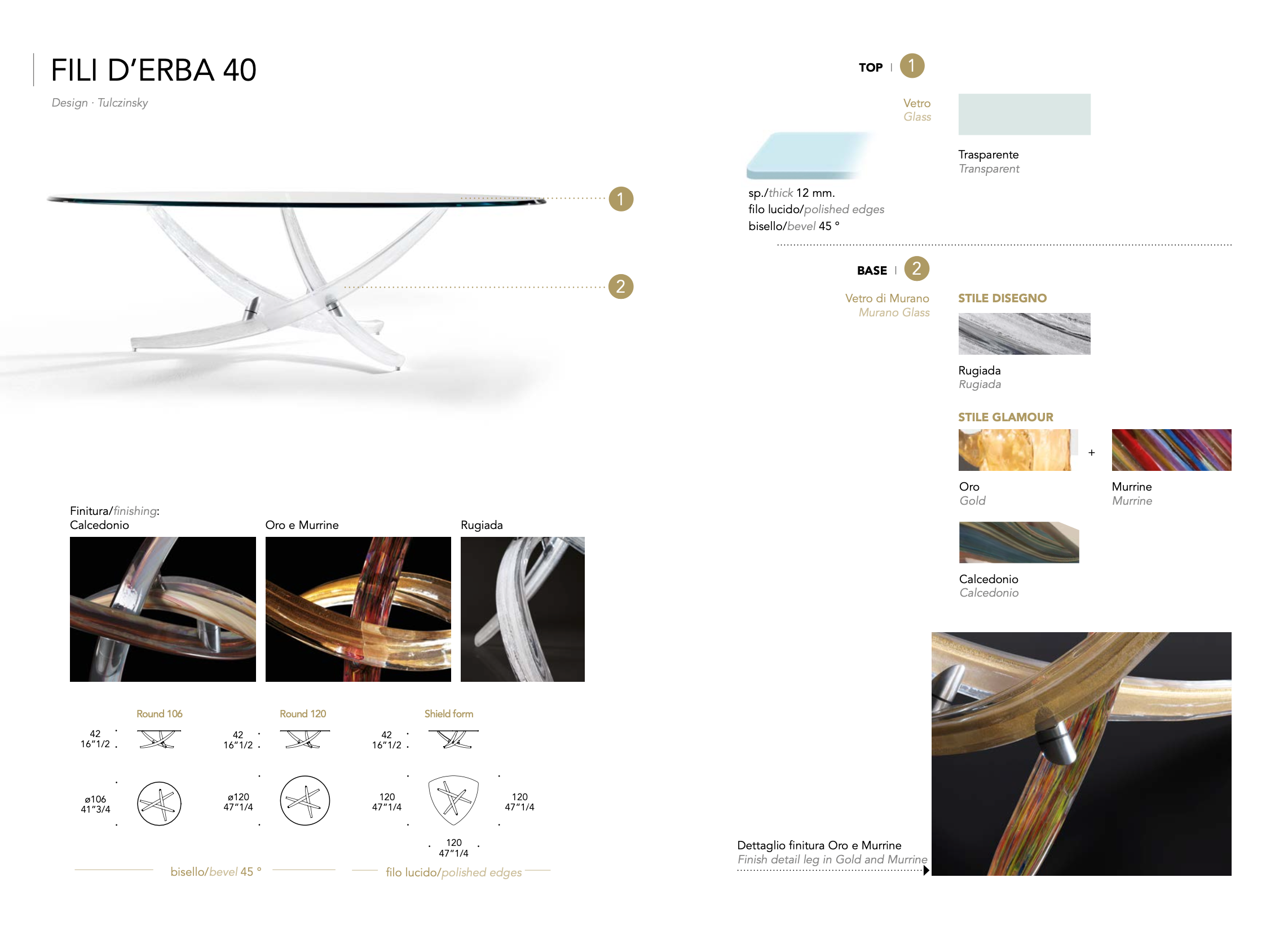 Fili D'Erba 40 tavolo