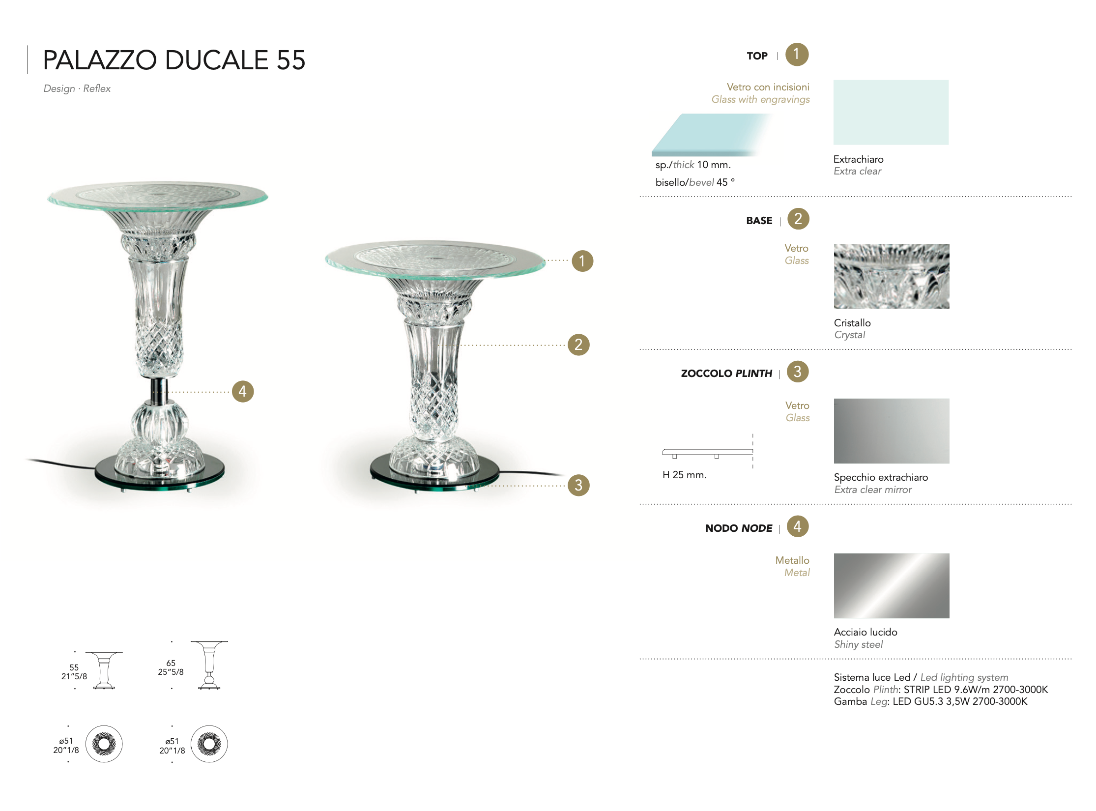 Palazzo Ducale 55 tavolino