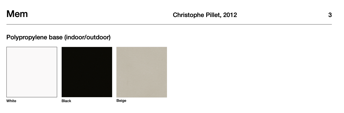 Mem Soft poltroncina tessuto