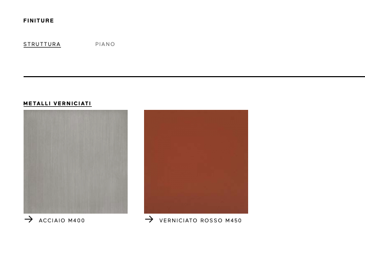 Memo tavolo (struttura verniciata acciaio)