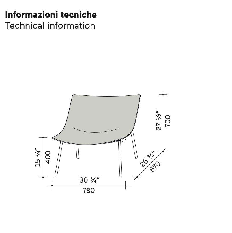 Omega poltrona pelle sintetica